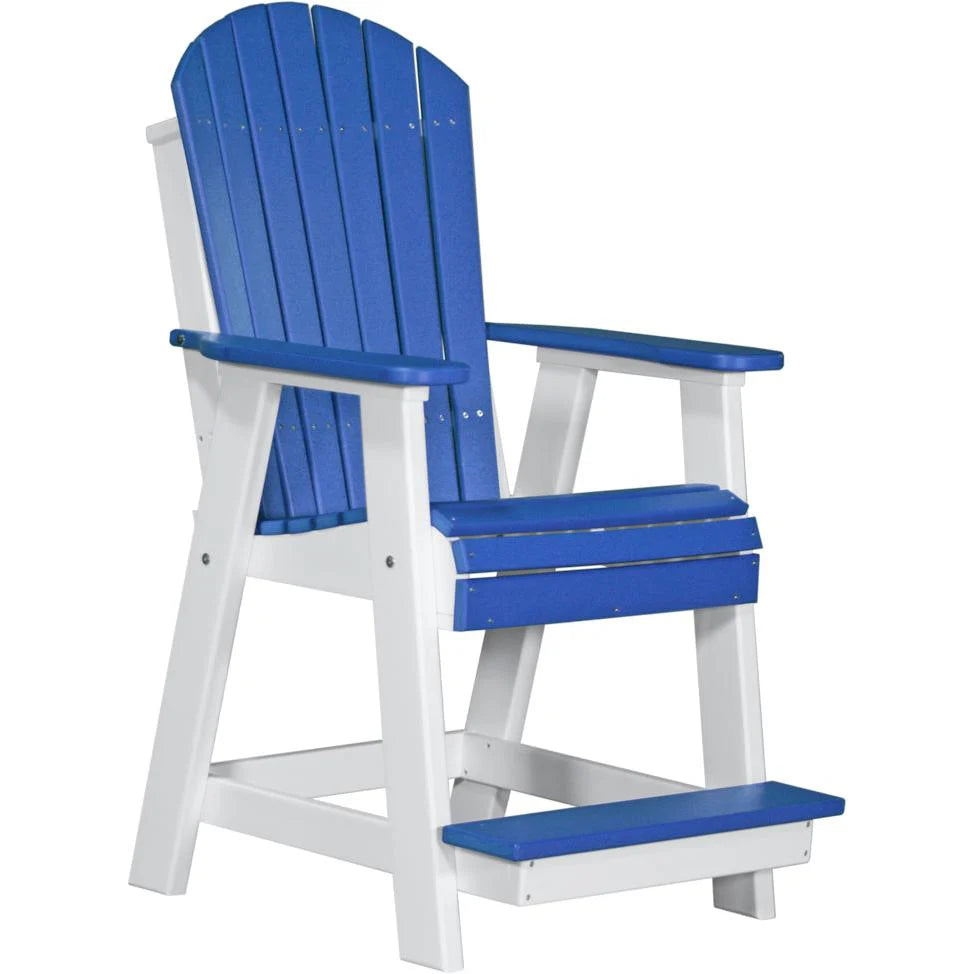 LuxCraft Adirondack Balcony Chair 34 x 30 x 49 in