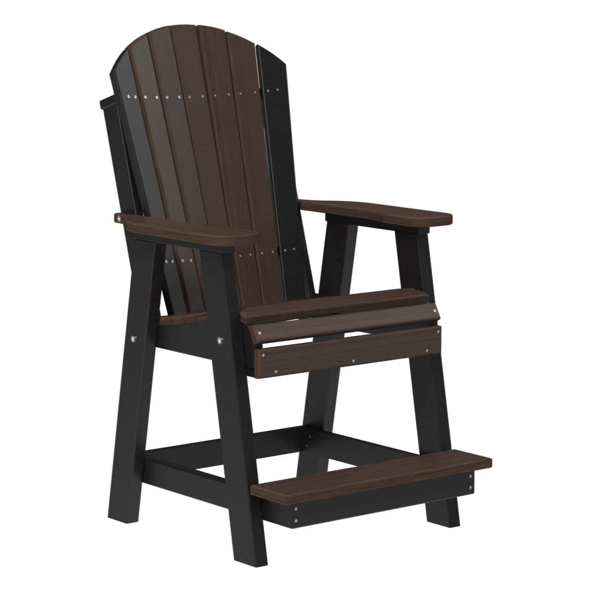 LuxCraft Adirondack Balcony Chair 34 x 30 x 49 in
