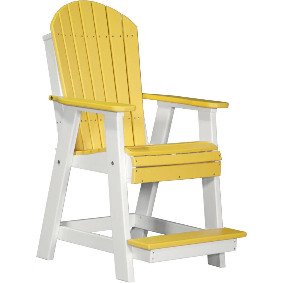 LuxCraft Adirondack Balcony Chair 34 x 30 x 49 in