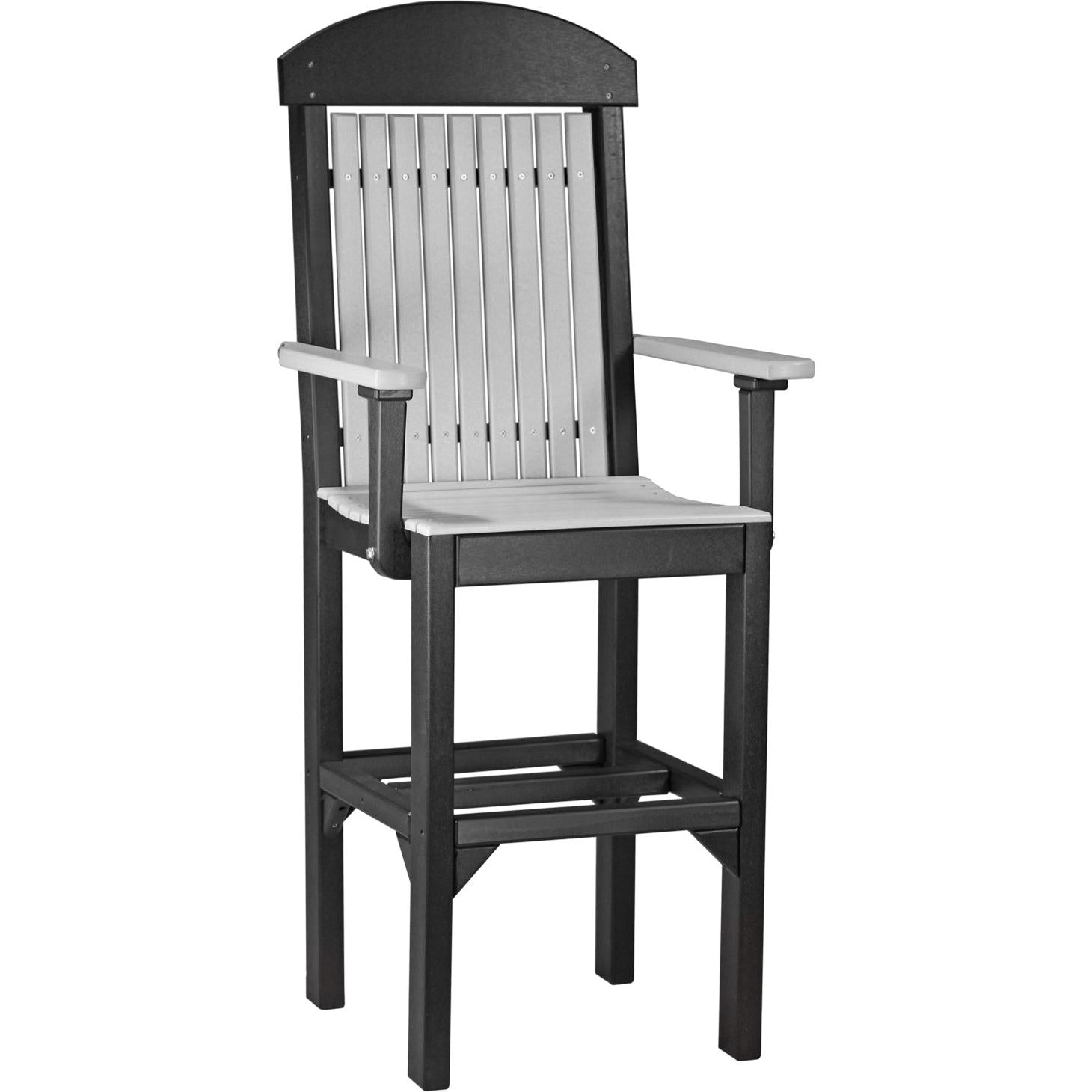 LuxCraft Classic Bar Height Arm Chair