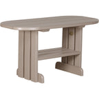 LuxCraft Coffee Table (PCT) - PCTWW Poly Coffee Table (Weatherwood)