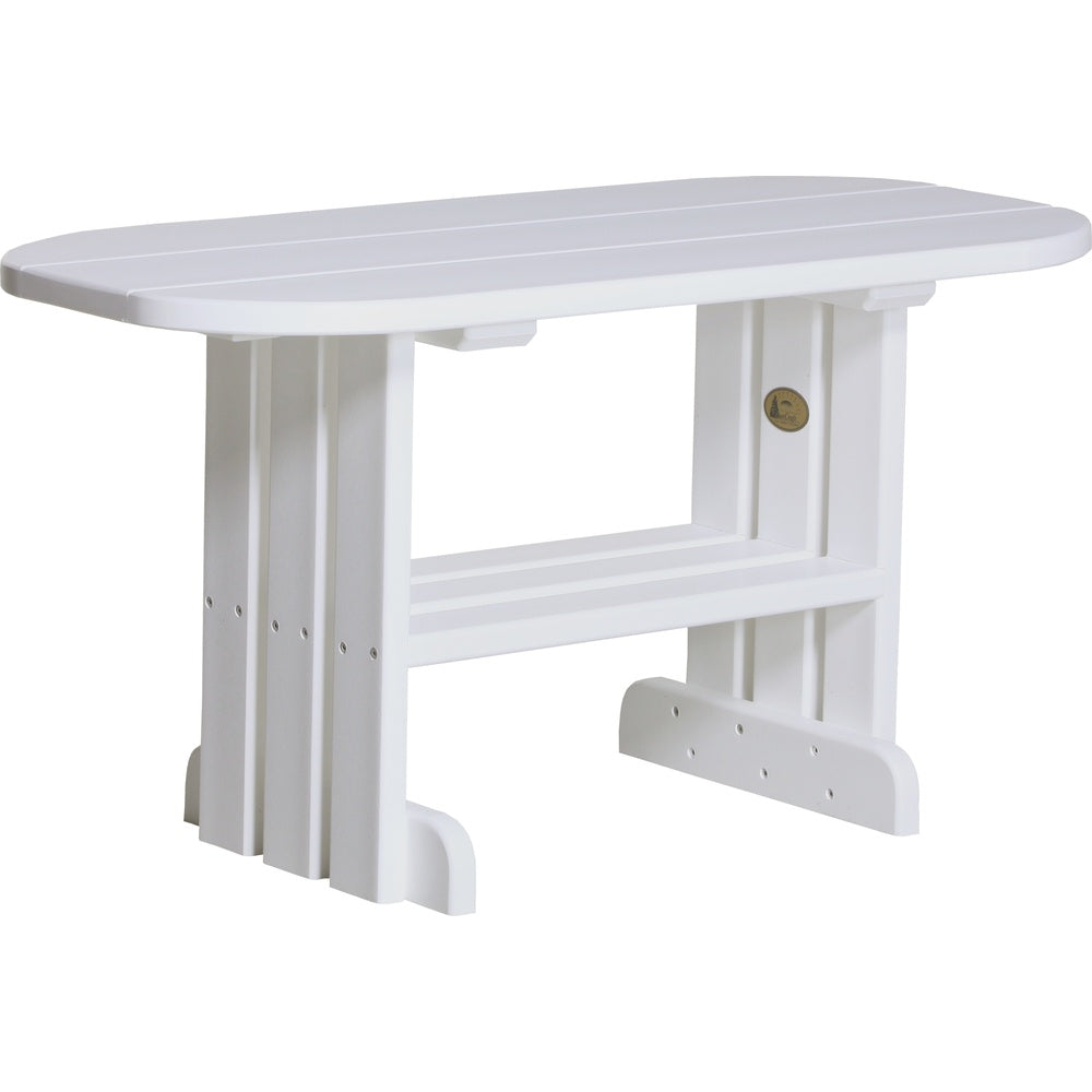 LuxCraft Coffee Table (PCT) - PCTW Poly Coffee Table (White)