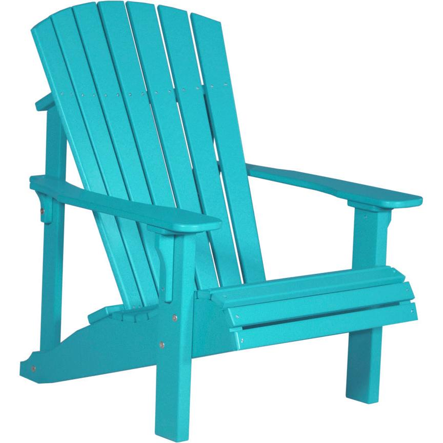 LuxCraft Deluxe Adirondack Chair Poly Outdoor