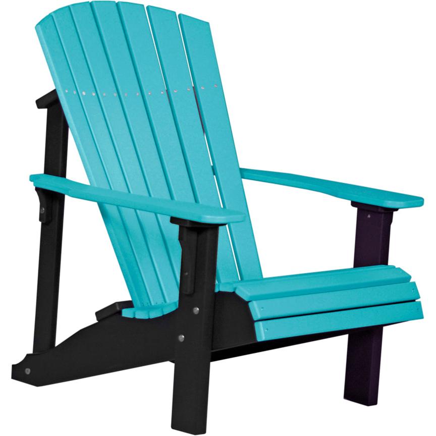 LuxCraft Deluxe Adirondack Chair Poly Outdoor