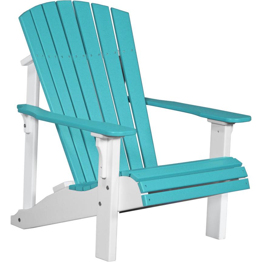 LuxCraft Deluxe Adirondack Chair Poly Outdoor