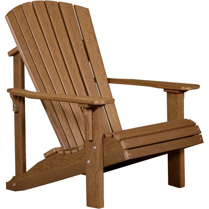 LuxCraft Deluxe Adirondack Chair Poly Outdoor