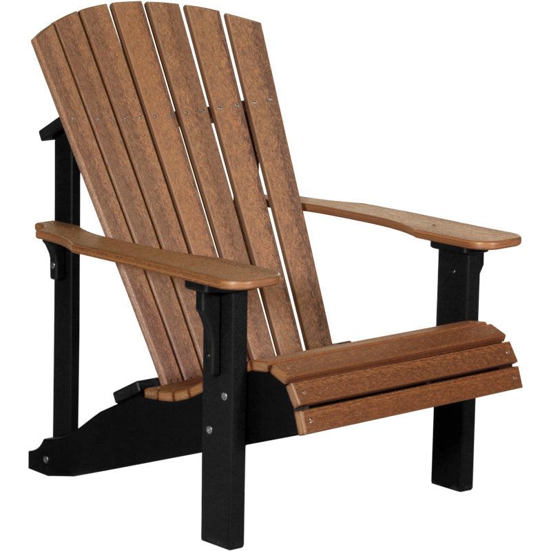 LuxCraft Deluxe Adirondack Chair Poly Outdoor