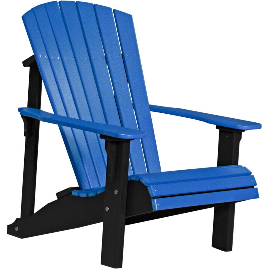 LuxCraft Deluxe Adirondack Chair Poly Outdoor