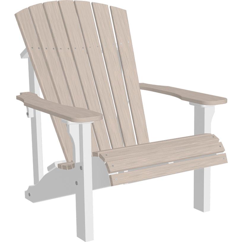 LuxCraft Deluxe Adirondack Chair Poly Outdoor