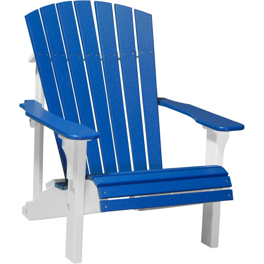 LuxCraft Deluxe Adirondack Chair Poly Outdoor