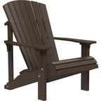 LuxCraft Deluxe Adirondack Chair (PDAC) - PDACBZW Poly Deluxe Adirondack Chair (Brazilian Walnut)