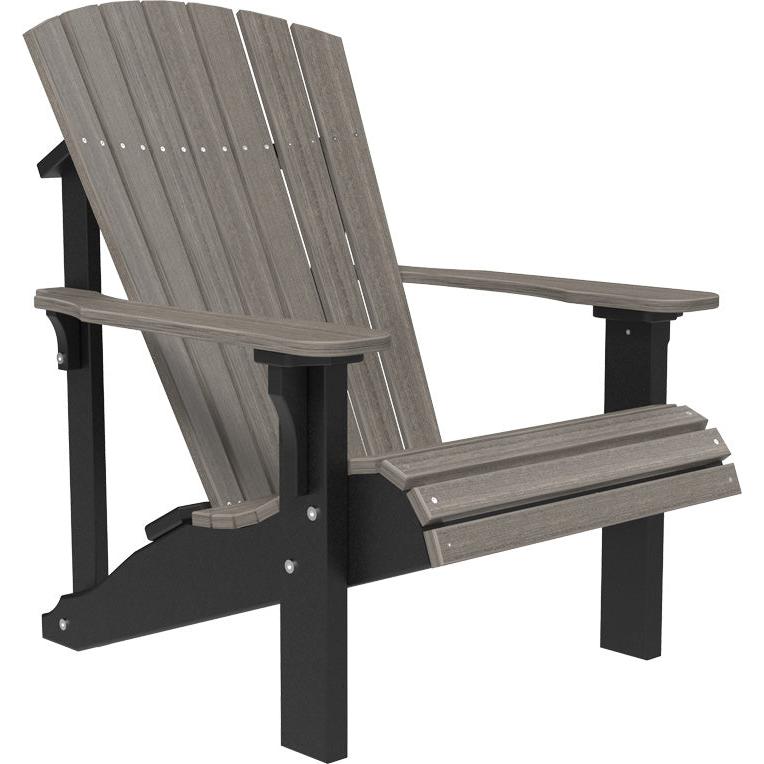 LuxCraft Deluxe Adirondack Chair Poly Outdoor