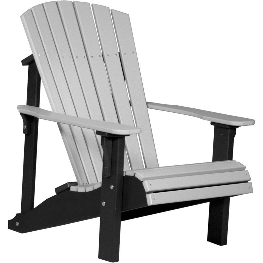 LuxCraft Deluxe Adirondack Chair Poly Outdoor