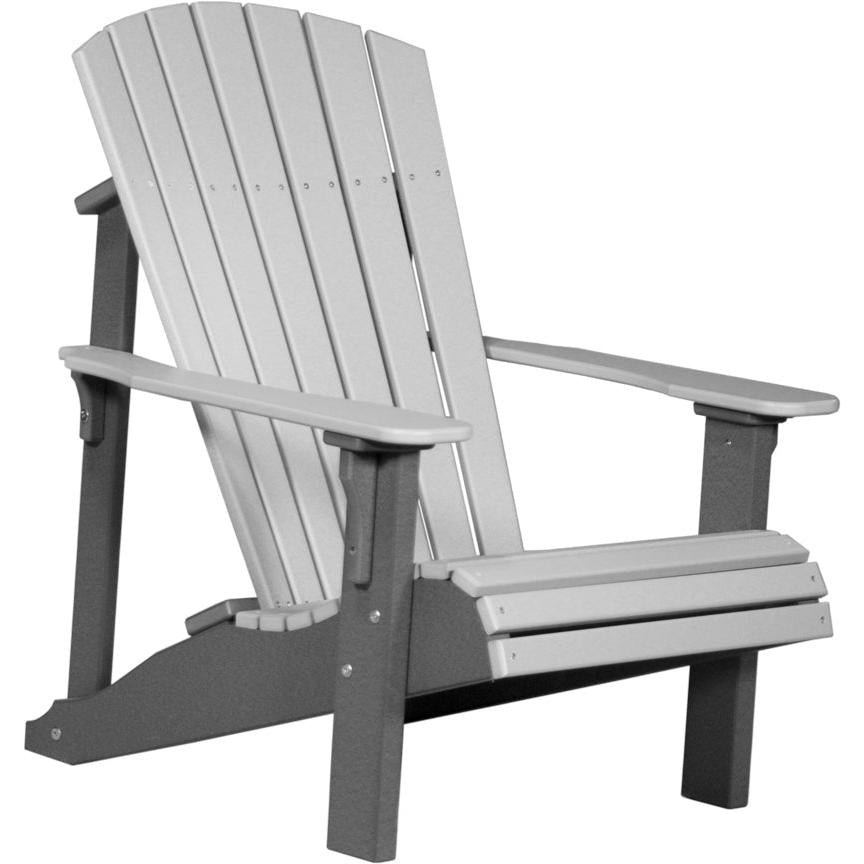 LuxCraft Deluxe Adirondack Chair Poly Outdoor