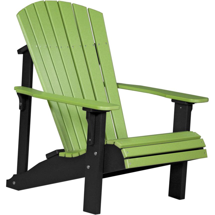 LuxCraft Deluxe Adirondack Chair Poly Outdoor