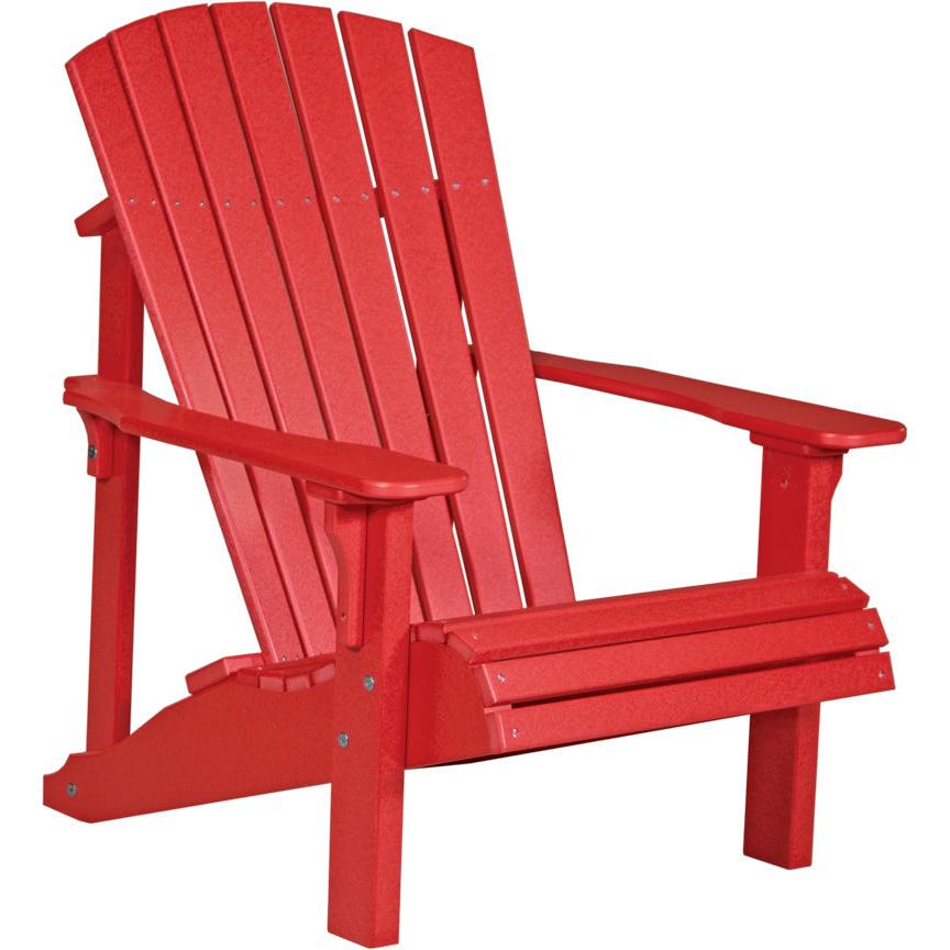 LuxCraft Deluxe Adirondack Chair Poly Outdoor