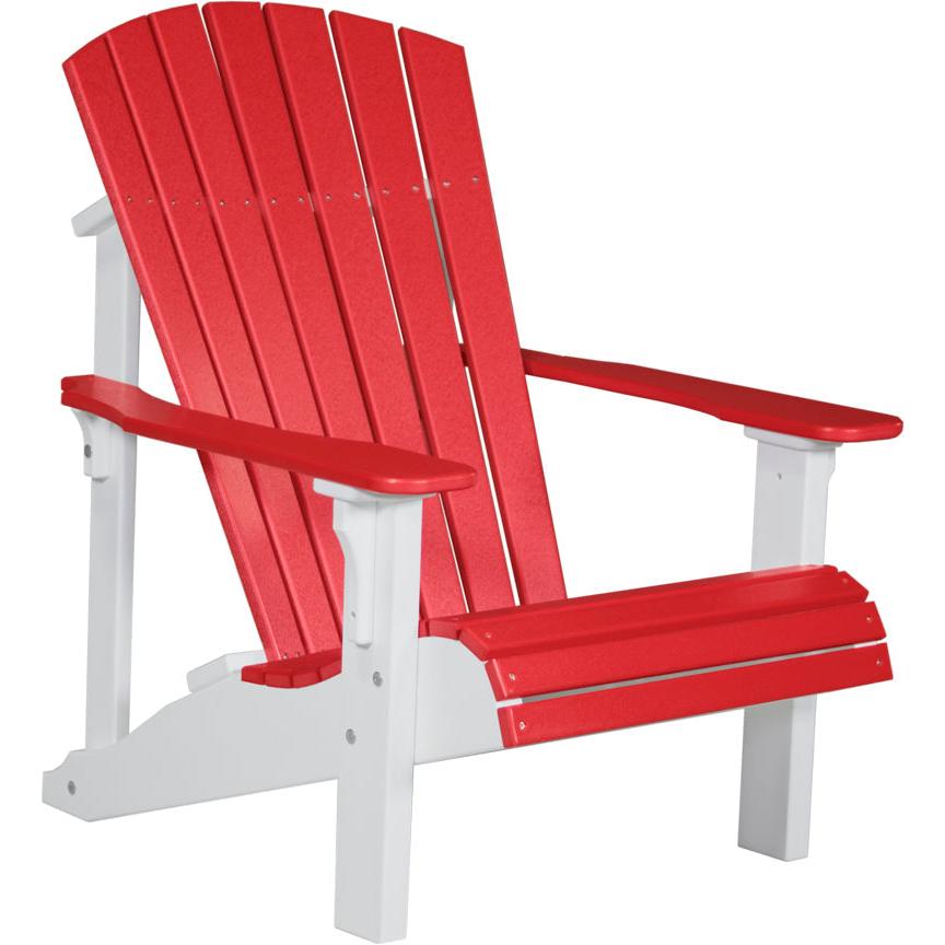 LuxCraft Deluxe Adirondack Chair Poly Outdoor