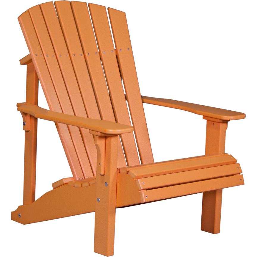 LuxCraft Deluxe Adirondack Chair Poly Outdoor