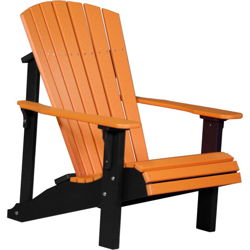 LuxCraft Deluxe Adirondack Chair Poly Outdoor