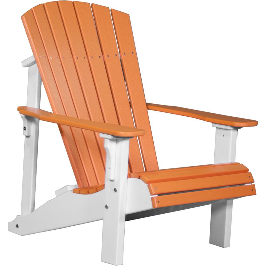 LuxCraft Deluxe Adirondack Chair Poly Outdoor