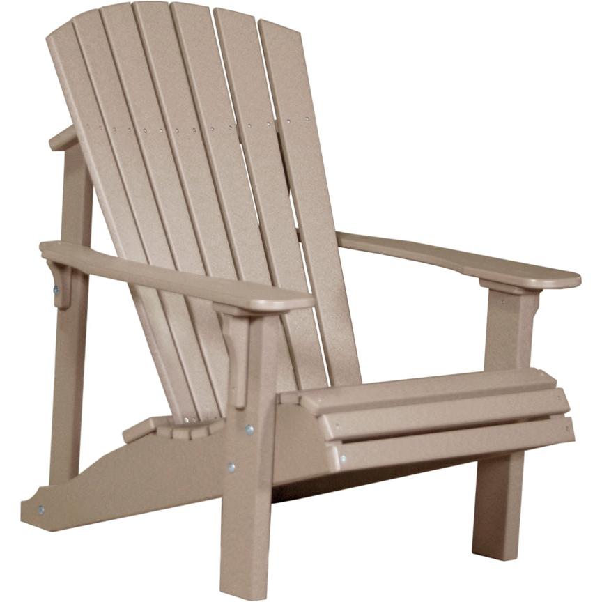 LuxCraft Deluxe Adirondack Chair Poly Outdoor