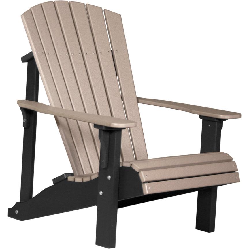 LuxCraft Deluxe Adirondack Chair Poly Outdoor