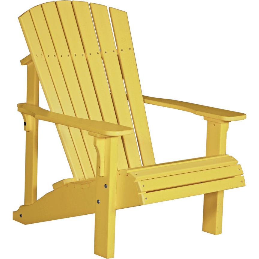 LuxCraft Deluxe Adirondack Chair Poly Outdoor