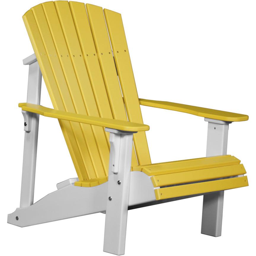 LuxCraft Deluxe Adirondack Chair Poly Outdoor