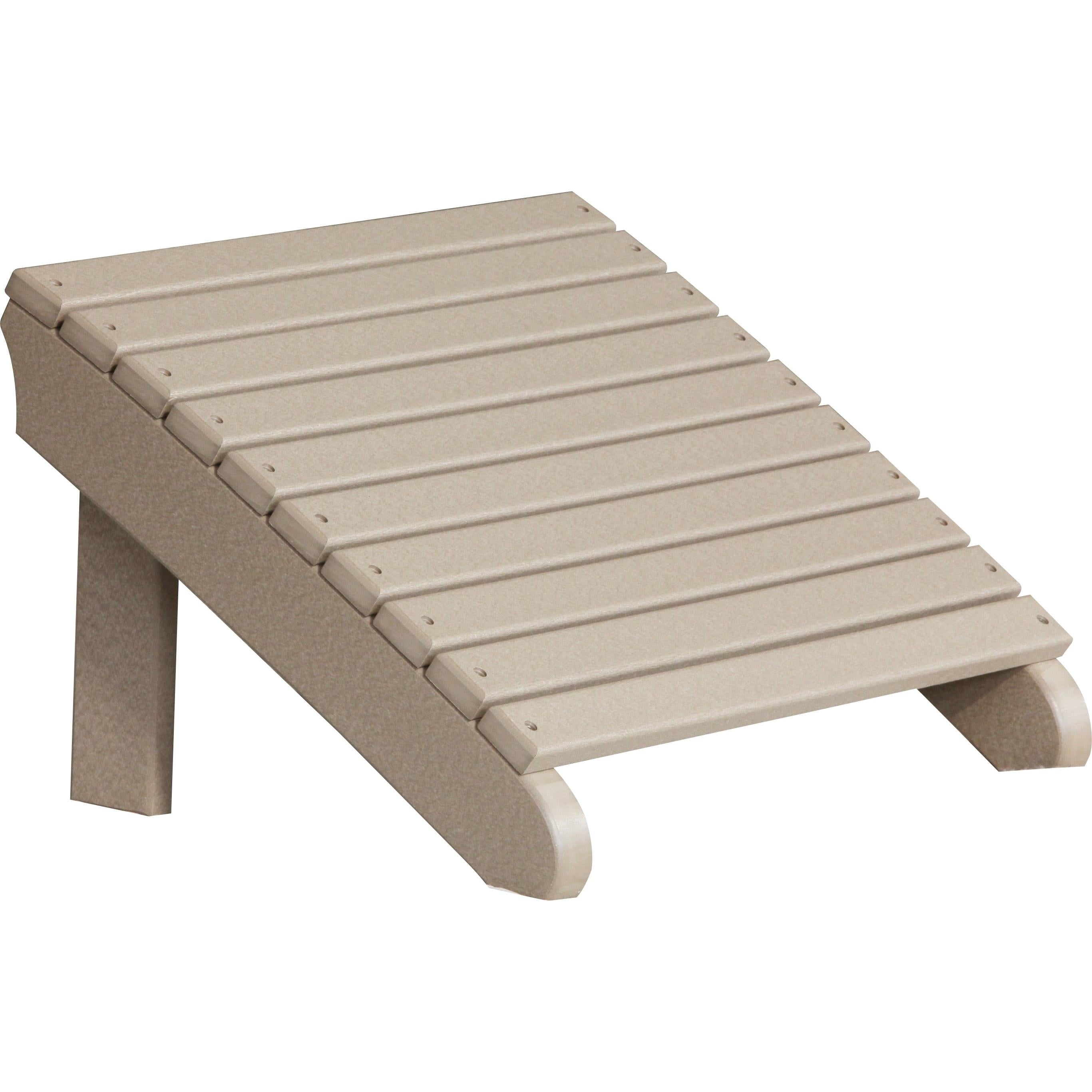 LuxCraft Deluxe Adirondack Footrest