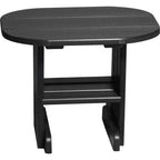 LuxCraft End Table (PET) - PETBK Poly End Table (Black)