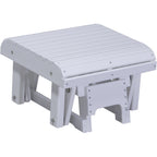 LuxCraft Glider Footrest (PGF) - PGFW Poly Glider Footrest (White)
