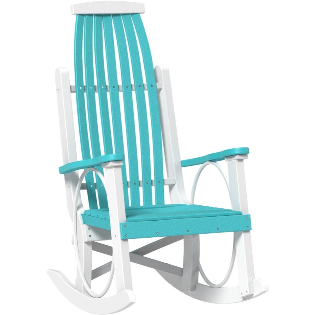LuxCraft Grandpa's Rocker Poly Lumber Rocking Chair