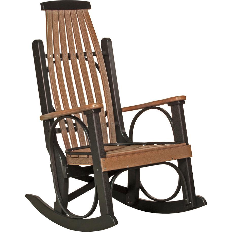 LuxCraft Grandpa's Rocker Poly Lumber Rocking Chair