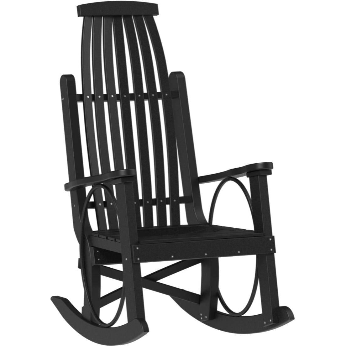 LuxCraft Grandpa's Rocker Poly Lumber Rocking Chair