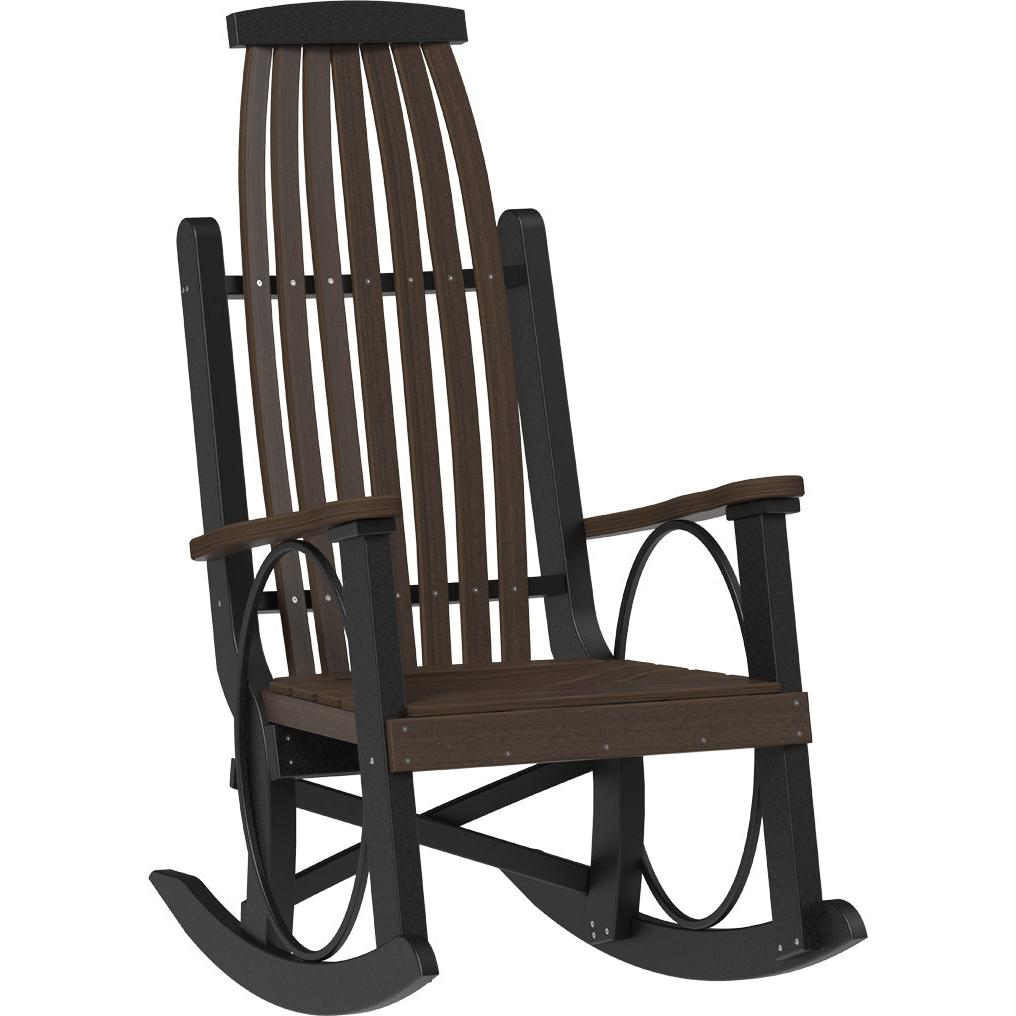 LuxCraft Grandpa's Rocker Poly Lumber Rocking Chair
