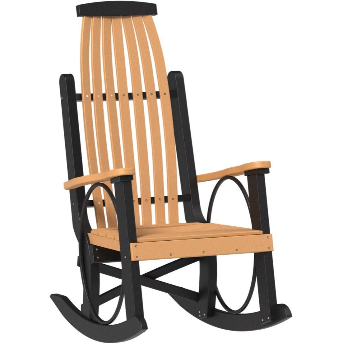 LuxCraft Grandpa's Rocker Poly Lumber Rocking Chair