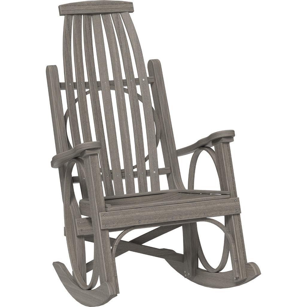 LuxCraft Grandpa's Rocker Poly Lumber Rocking Chair