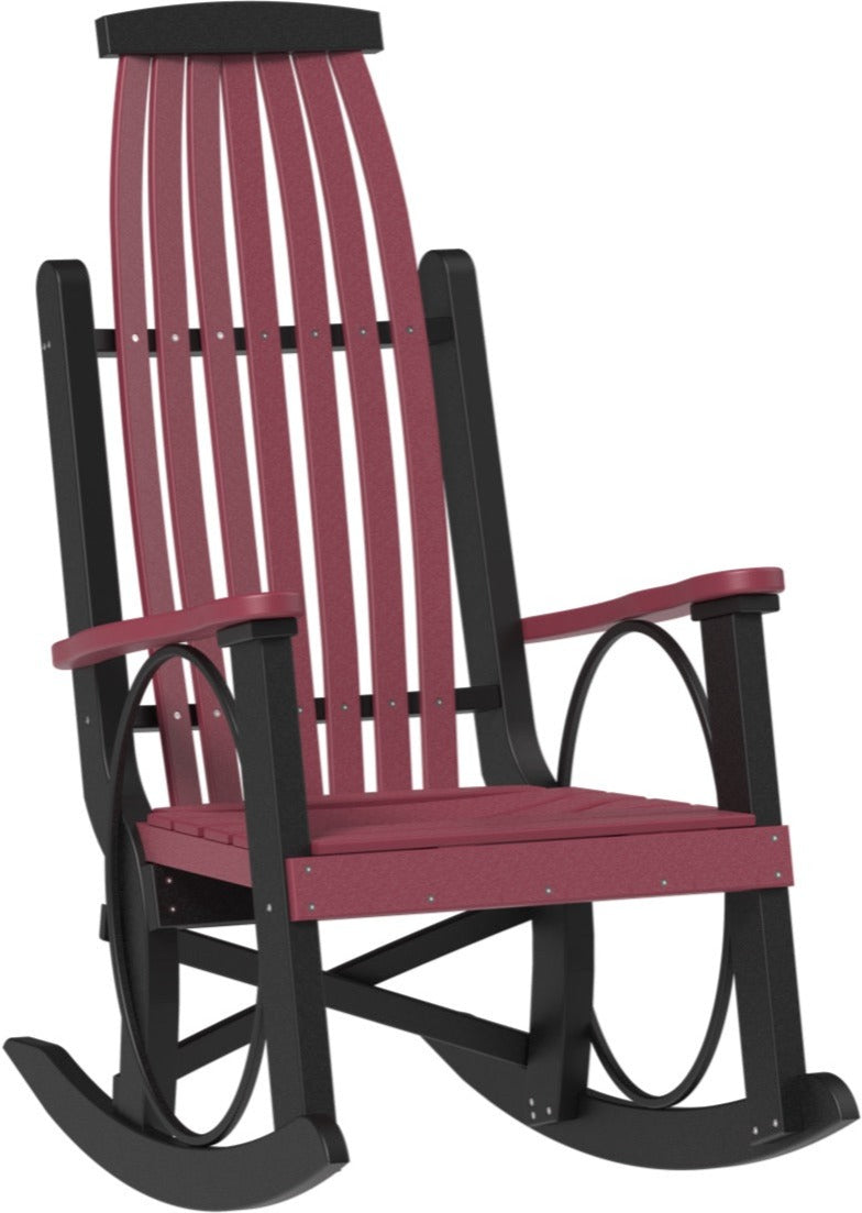 LuxCraft Grandpa's Rocker Poly Lumber Rocking Chair
