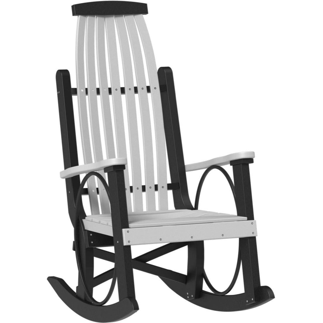 LuxCraft Grandpa's Rocker Poly Lumber Rocking Chair
