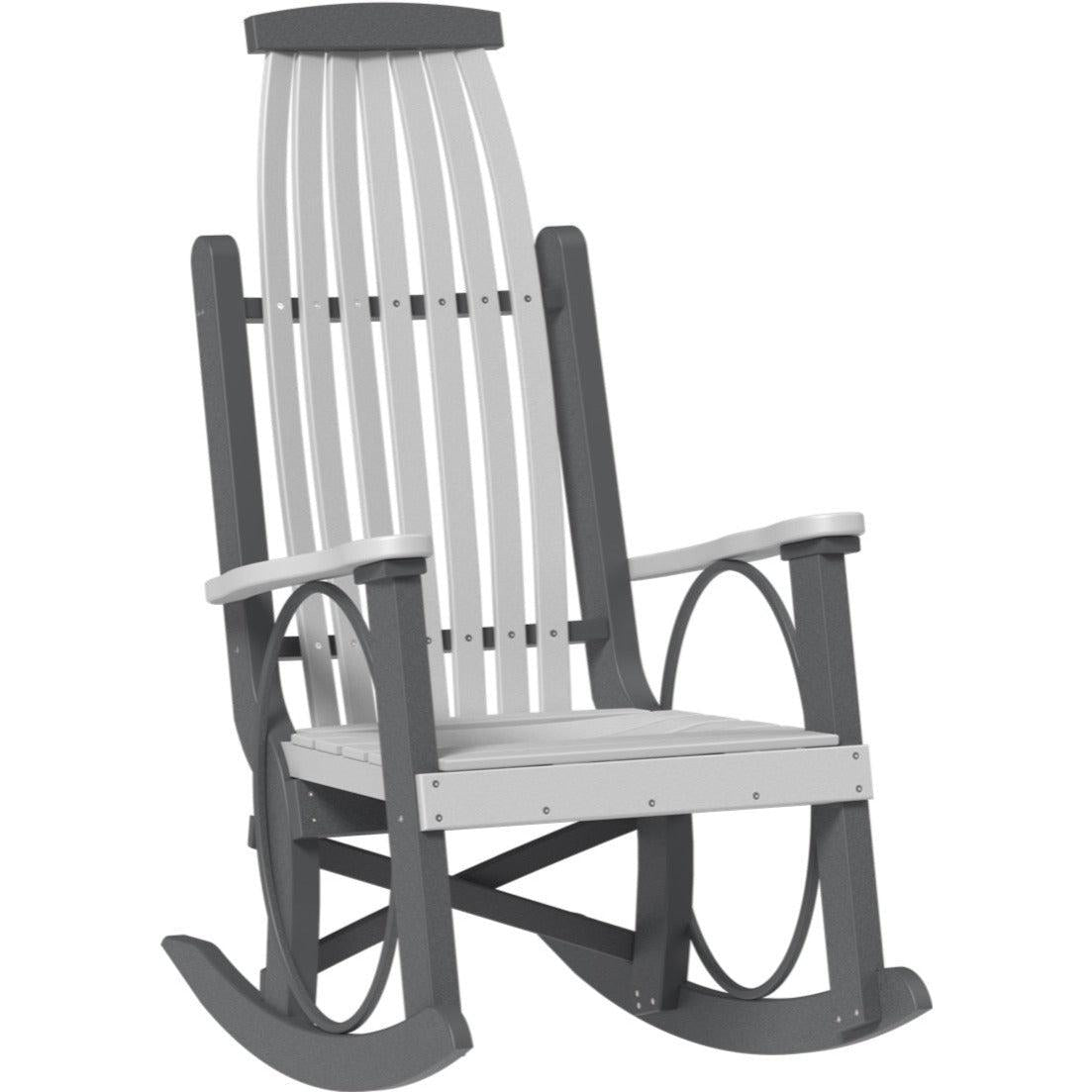LuxCraft Grandpa's Rocker Poly Lumber Rocking Chair
