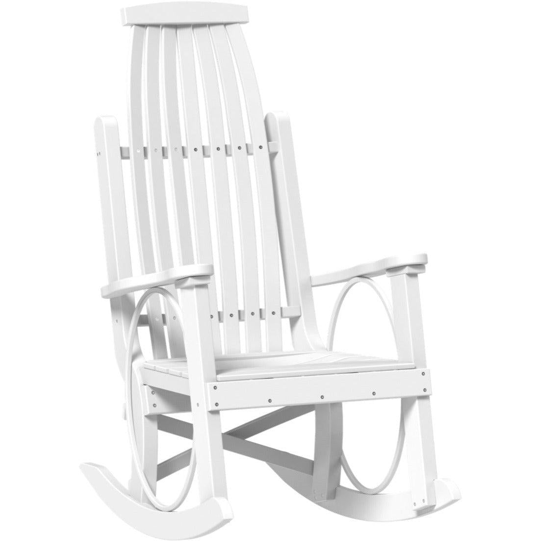 LuxCraft Grandpa's Rocker Poly Lumber Rocking Chair