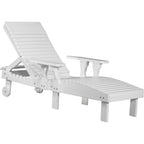 LuxCraft Lounge Chair (PLC) - PLCW Poly Lounge Chair (White)