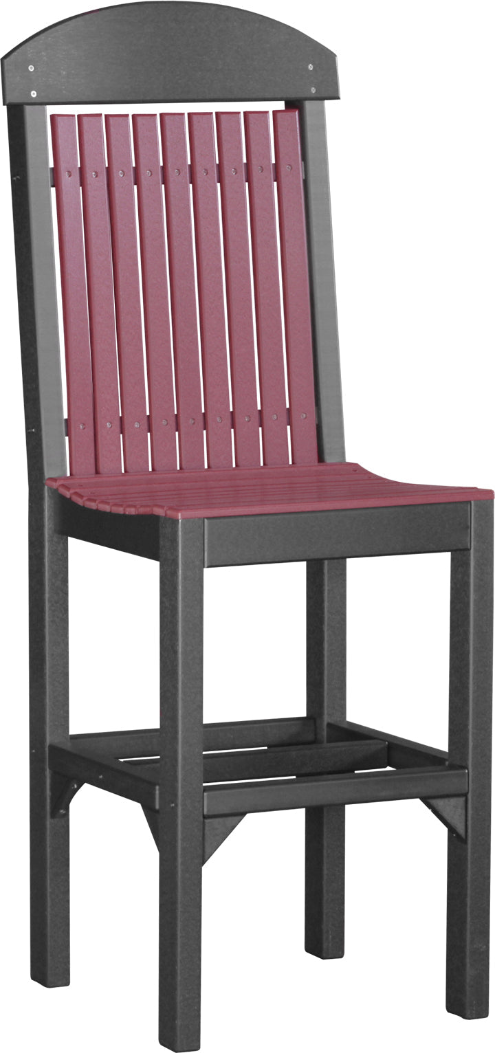 LuxCraft Classic Bar Height Side Chair