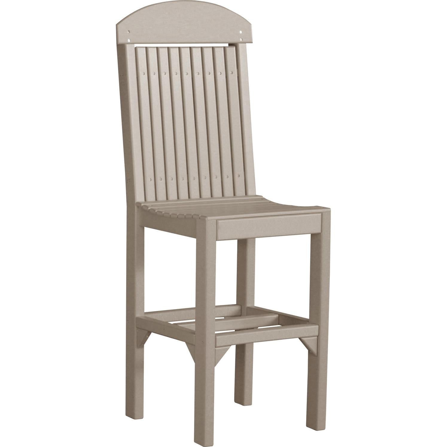 LuxCraft Classic Bar Height Side Chair