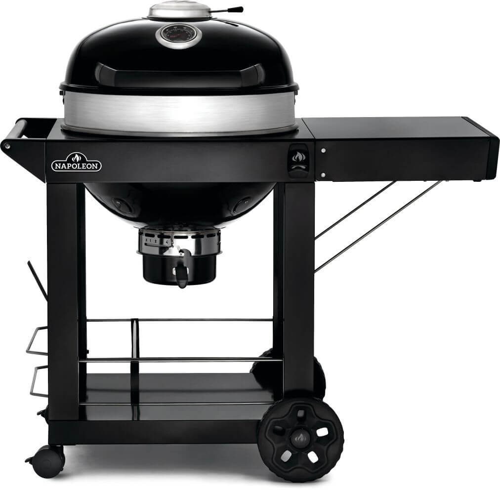 Napoleon Professional 22 Charcoal Kettle Grill with Cart PRO22K-CART-3
