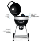 Napoleon Professional 22 Charcoal Kettle Grill PRO22K-LEG-3