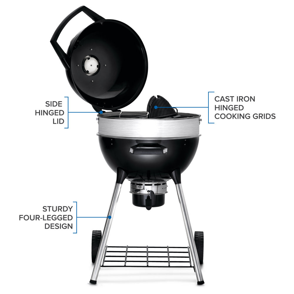 Napoleon Professional 22 Charcoal Kettle Grill PRO22K-LEG-3