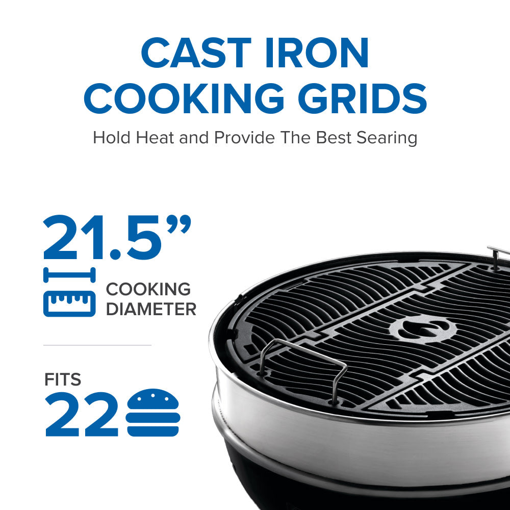 Napoleon Professional 22 Charcoal Kettle Grill PRO22K-LEG-3