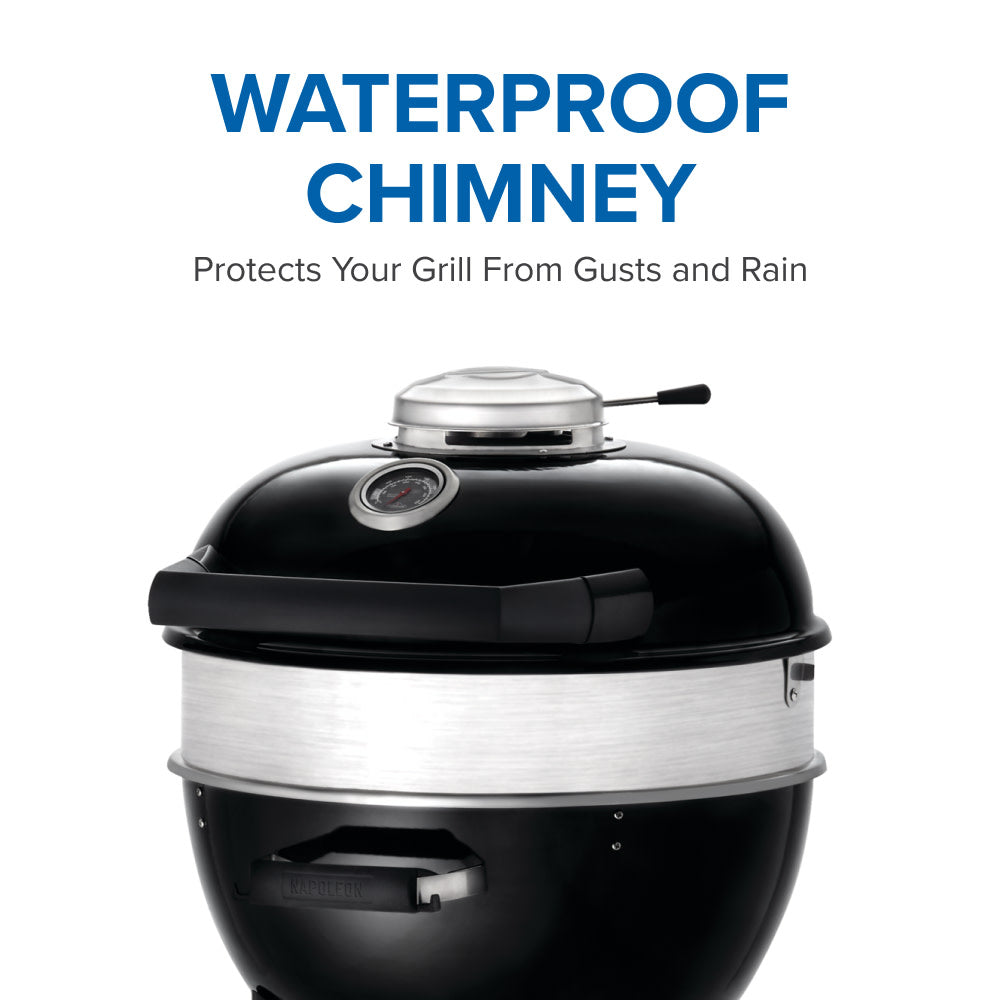 Napoleon Professional 22 Charcoal Kettle Grill PRO22K-LEG-3