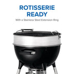 Napoleon Professional 22 Charcoal Kettle Grill PRO22K-LEG-3